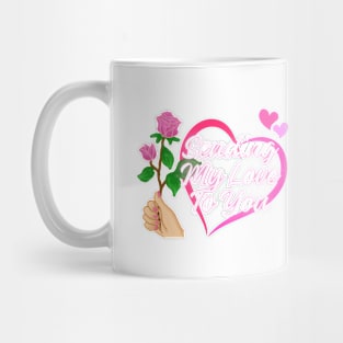 Sending My Love to You! Valentine Mug